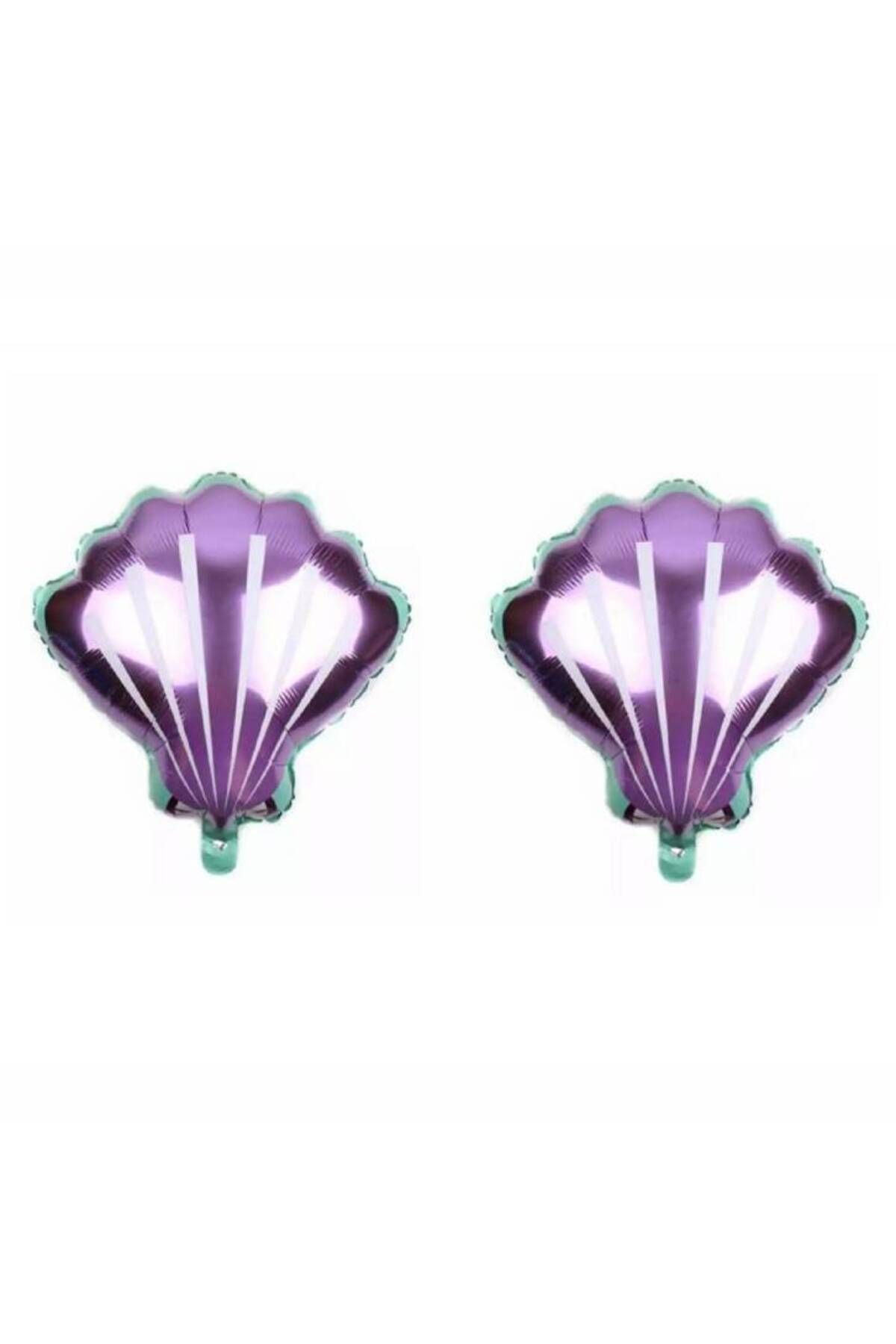 klbk 2'Lİ 18 İNÇ DENİZ KABUĞU FİGÜRLÜ FOLYO BALON