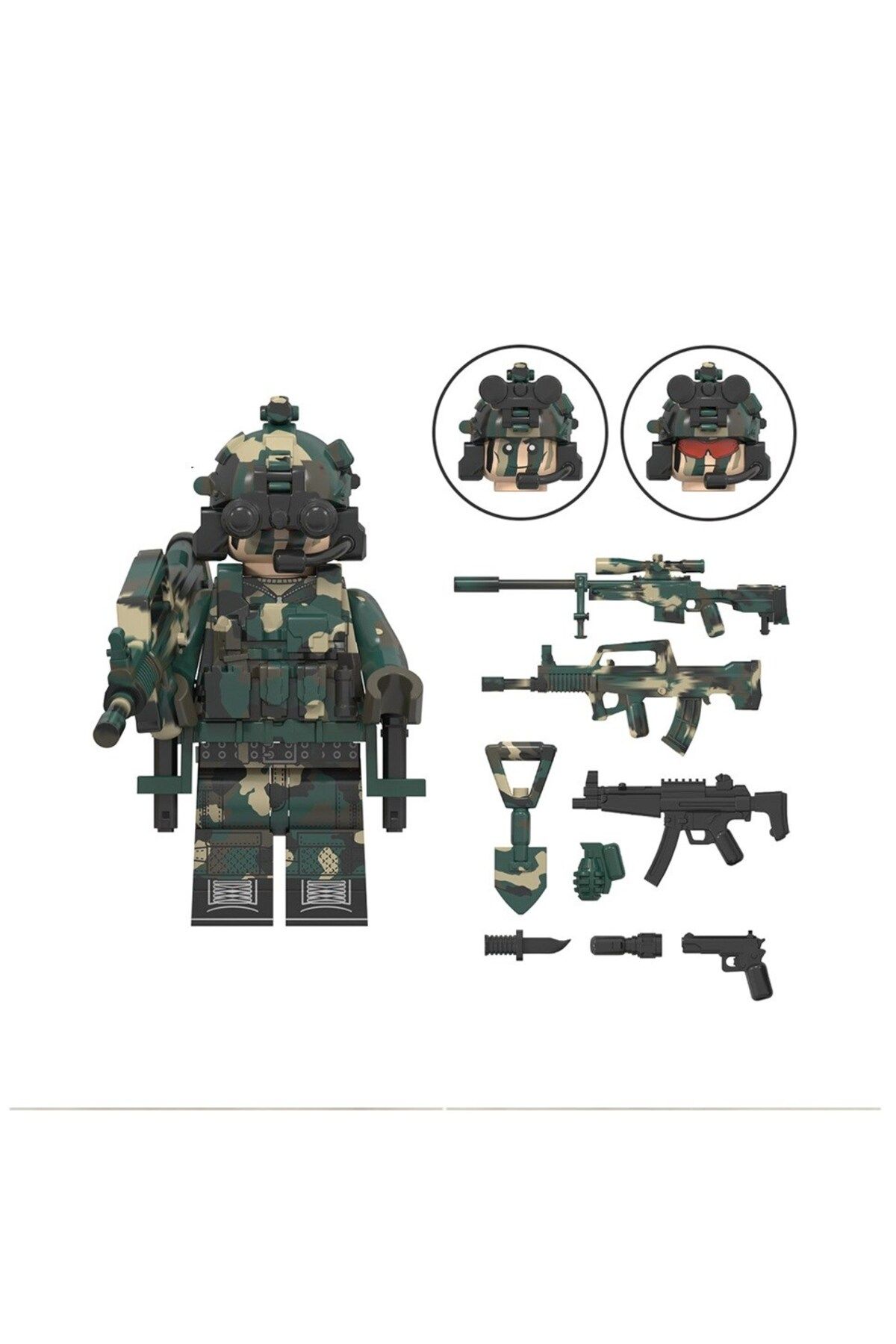 myminitoys Ww2 Military Mini Figür Snow Leopard Command X-073