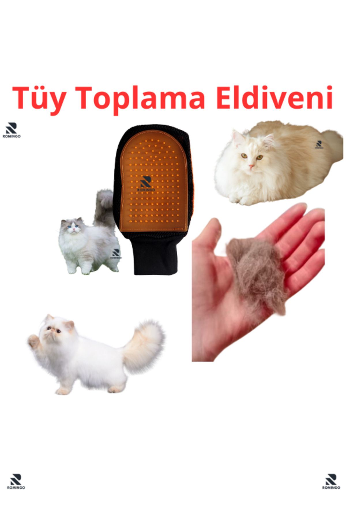 teknotrust Tüy Toplama Eldiveni, Ev Temizliği için Pratik ve Kullanışlı Eldiven