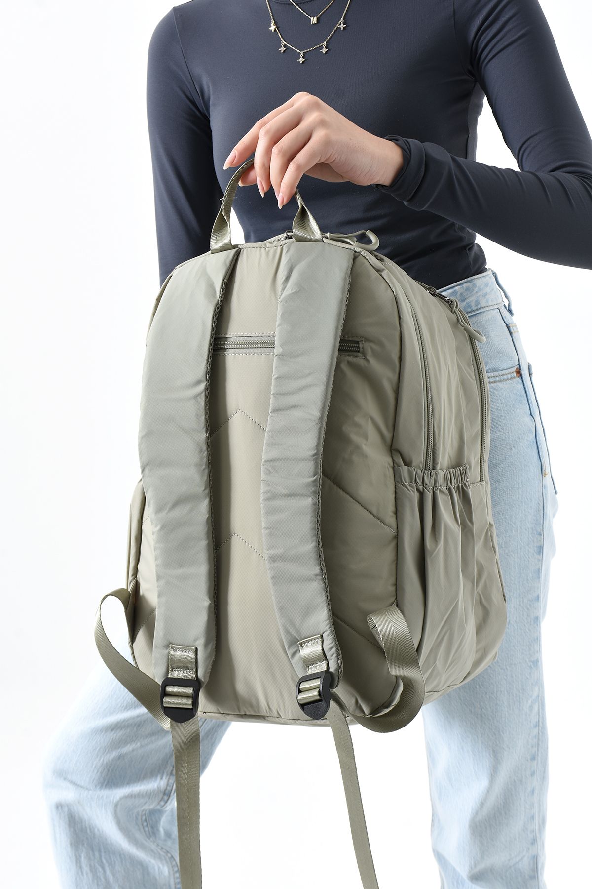 yuzuco-Medium Backpack Ultra Light Multi-Pocket (Model:571-13-9E) 4