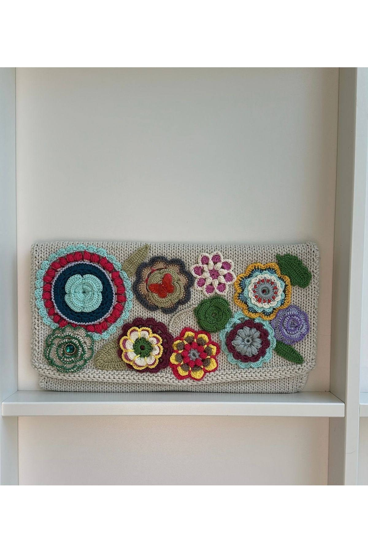 Morsanat Motif İşlemeli Özel Tasarım Çanta