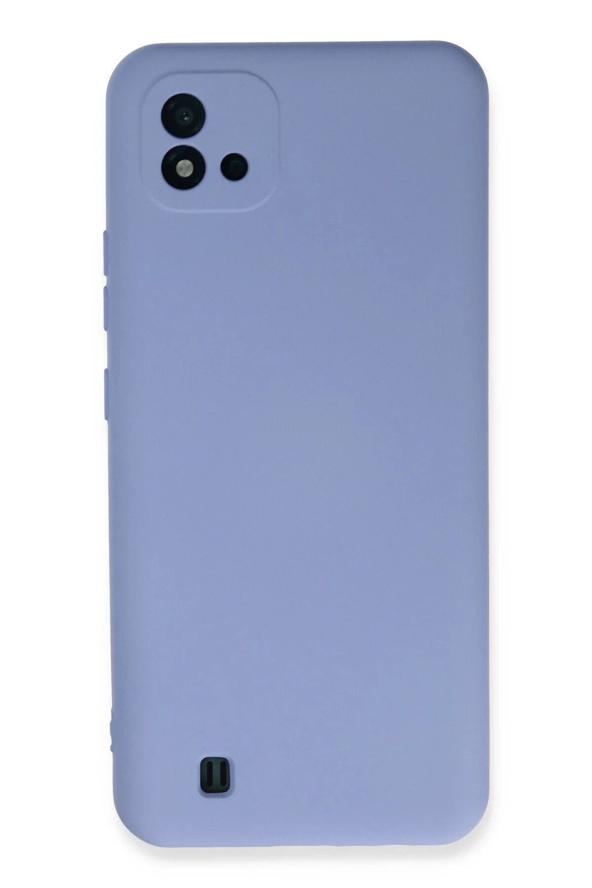 CepteToptan Newface Realme C11 2021 Kılıf Nano içi Kadife Silikon - Lila