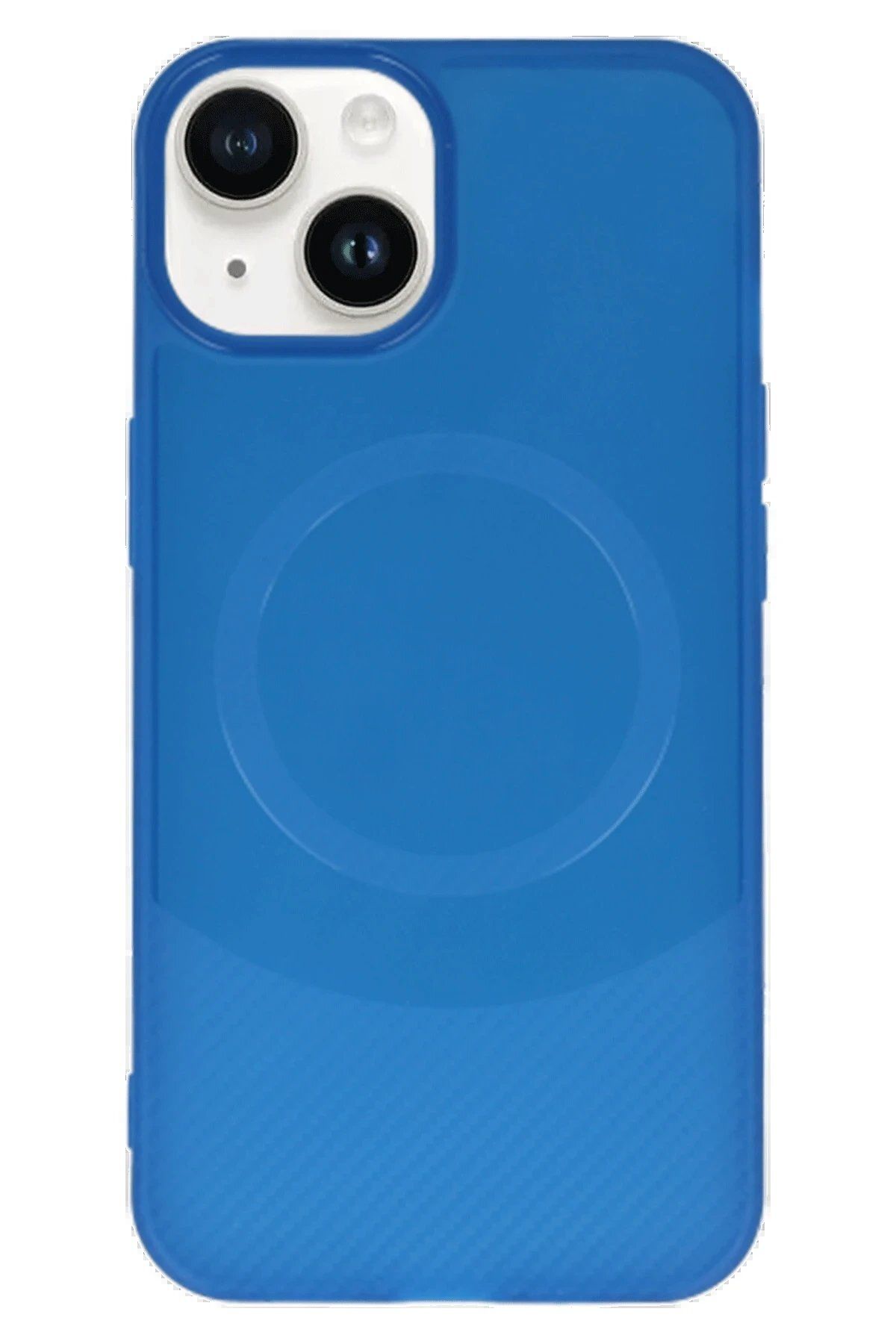 ENEFENDİ Newface iPhone 14 Kılıf Maya Karbon Kapak - Lacivert