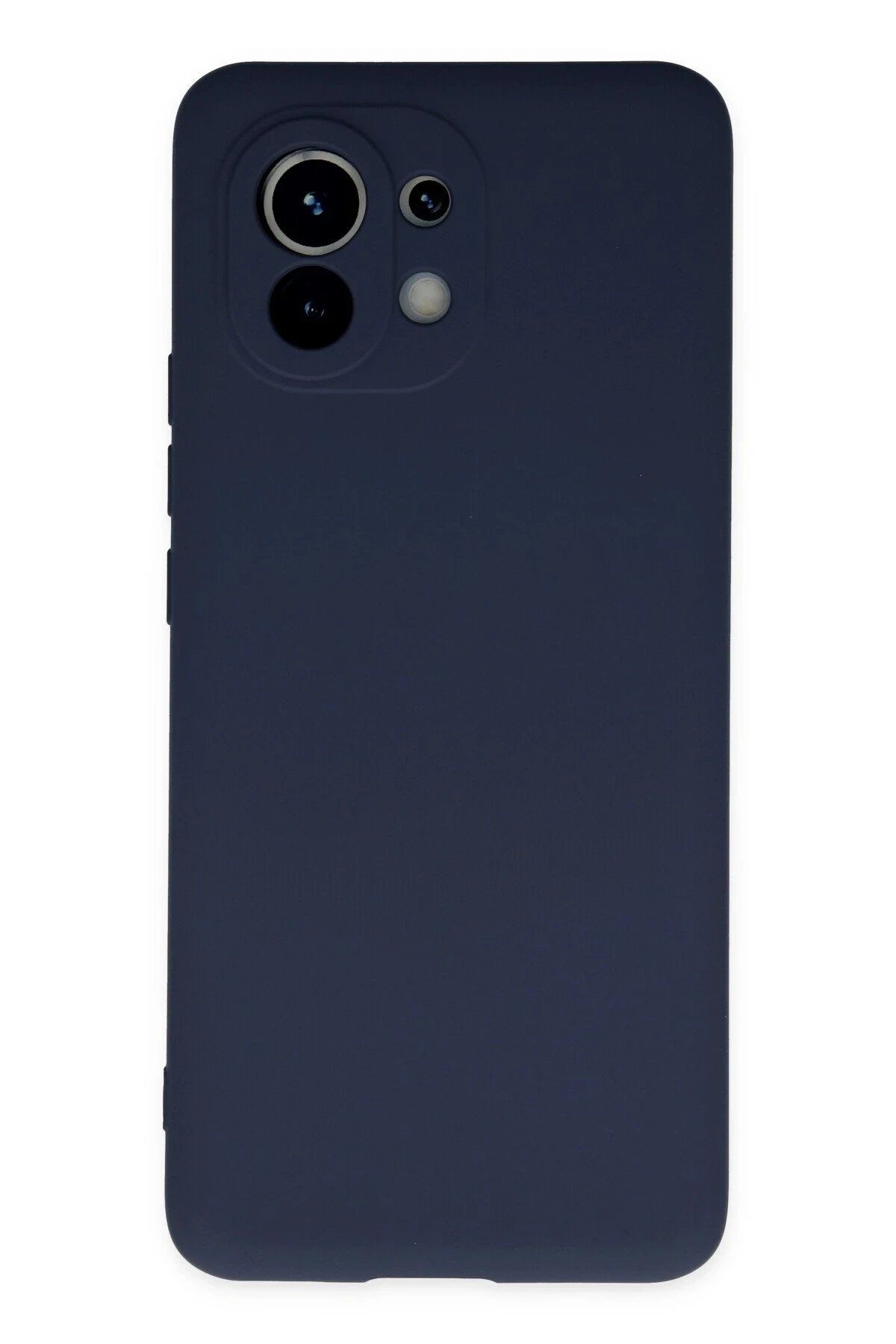 CepteToptan Newface Xiaomi Mi 11 Kılıf Nano içi Kadife Silikon - Lacivert
