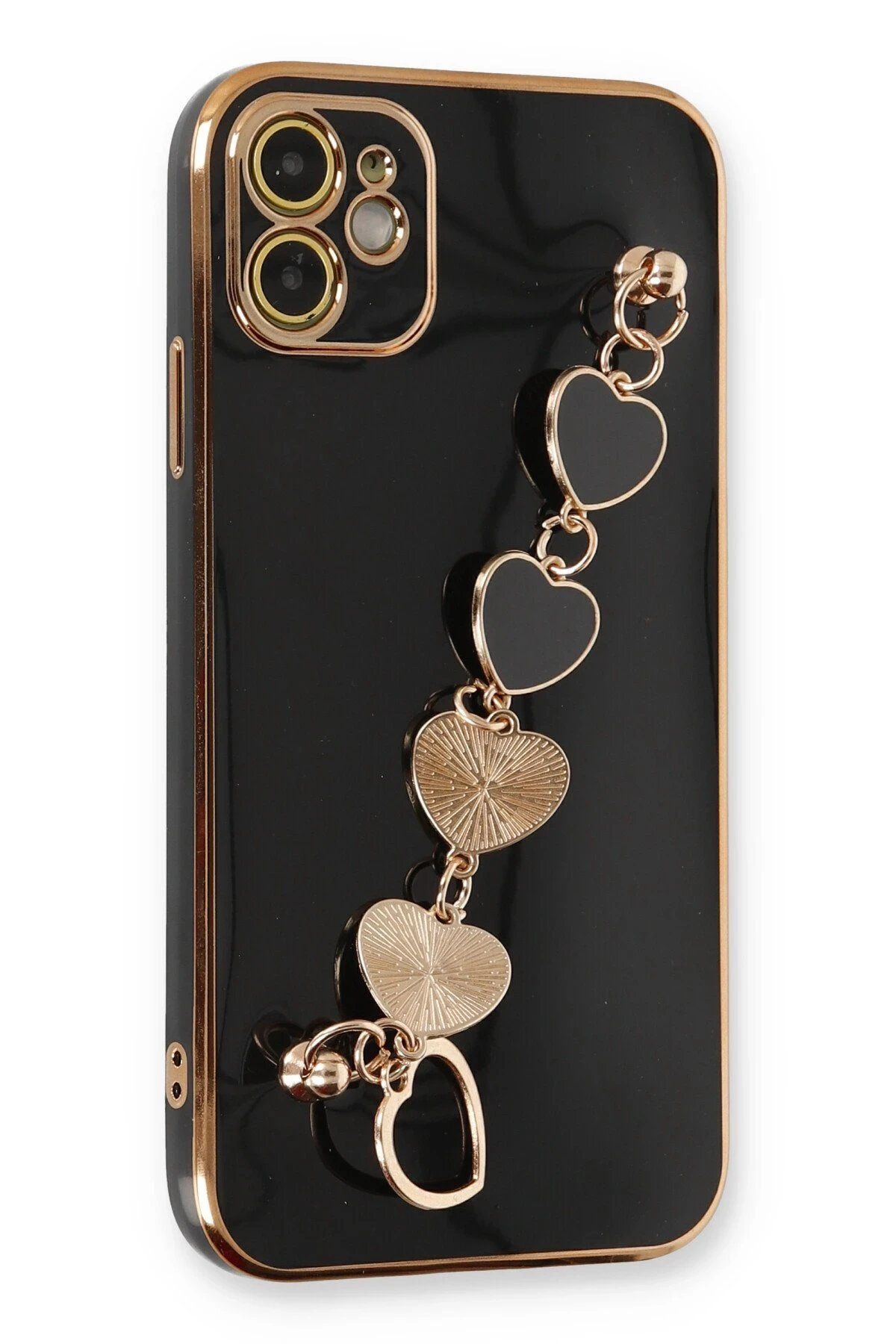 CepteToptan Newface iPhone 11 Kılıf Esila Silikon - Siyah