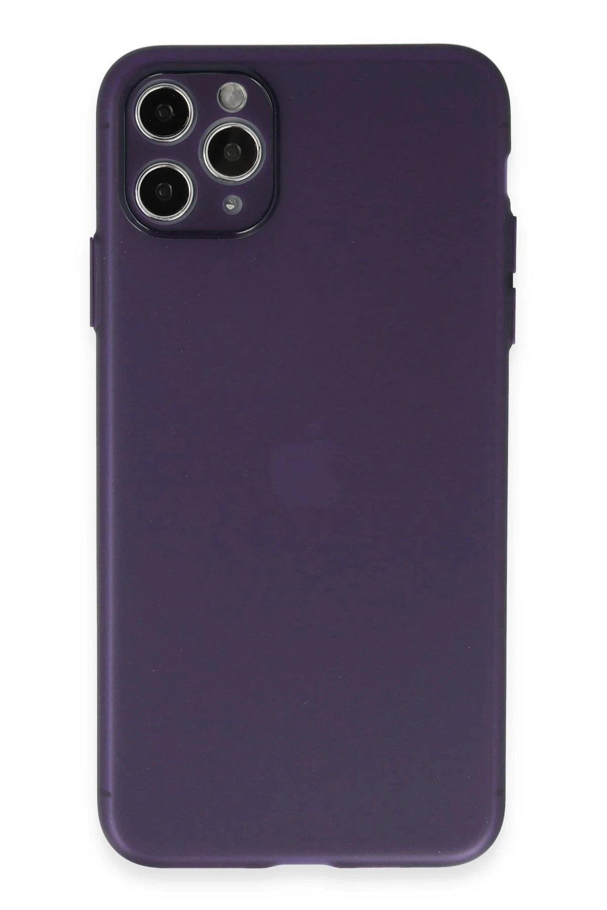 CepteToptan Newface iPhone 11 Pro Kılıf Puma Silikon - Koyu Mor
