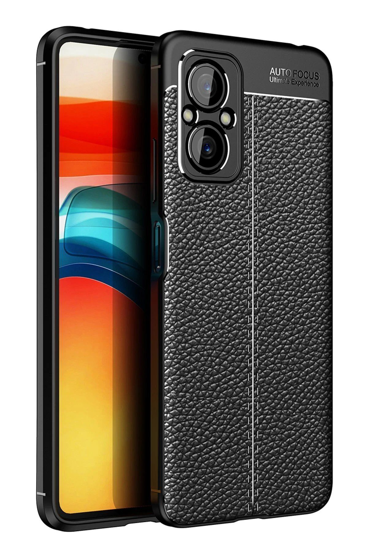 CepteToptan Newface Xiaomi Poco M5 Kılıf Auto Focus Kapak - Siyah