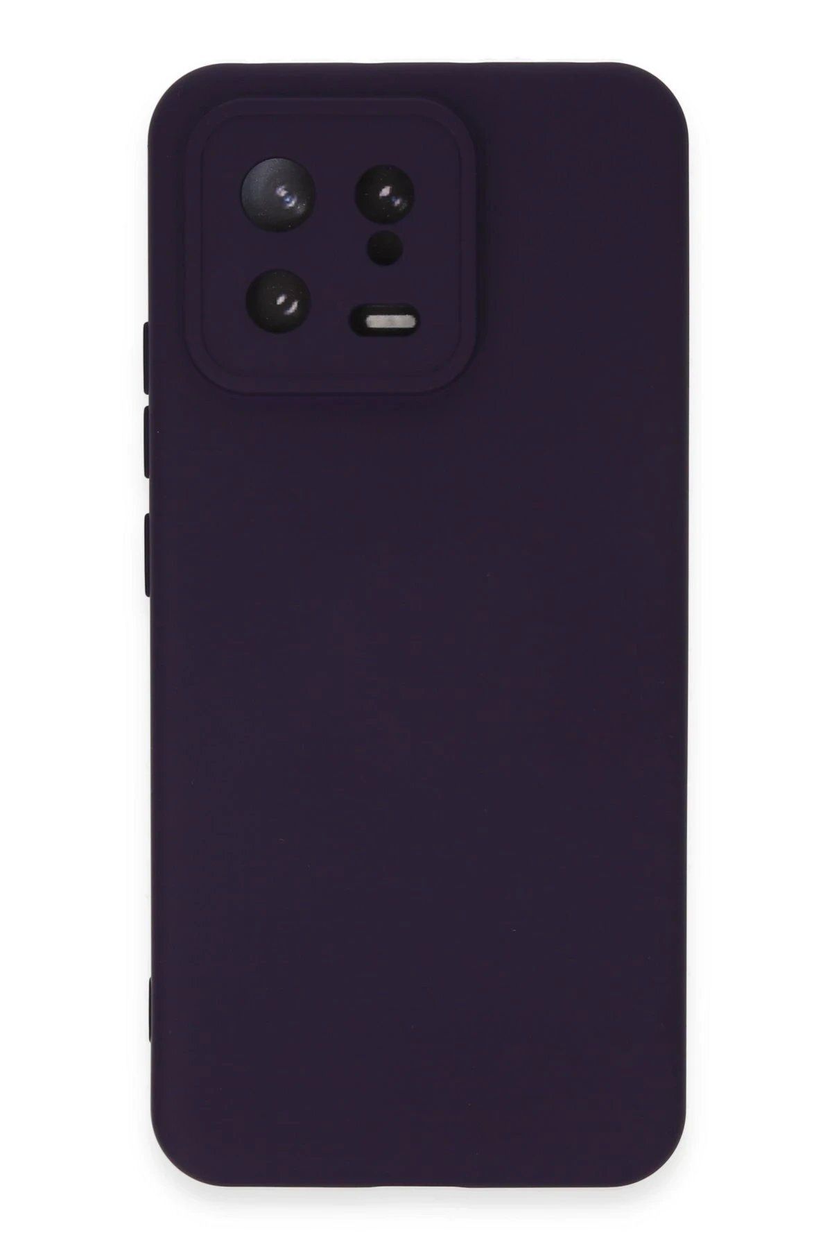 CepteToptan Newface Xiaomi Mi 13 Kılıf Nano içi Kadife Silikon - Mor