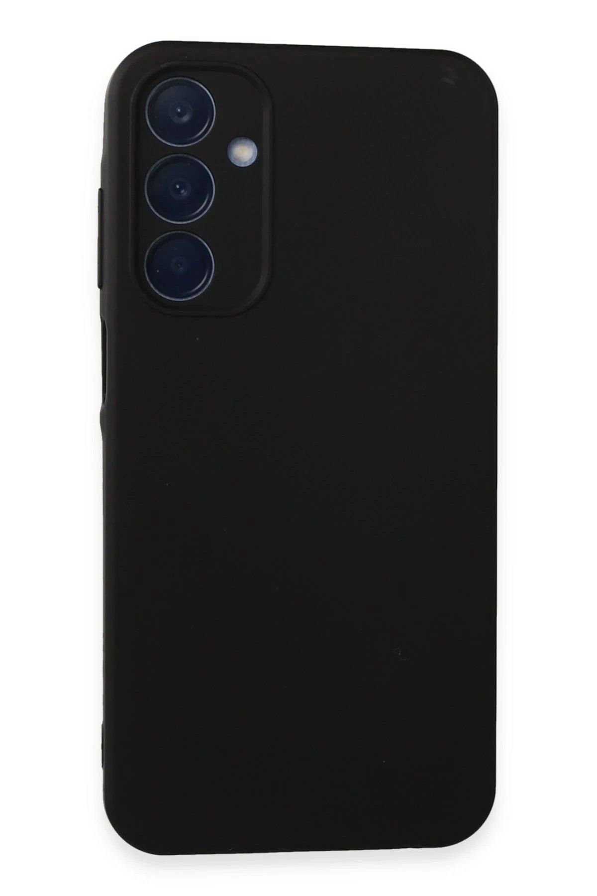 CepteToptan Newface Samsung Galaxy A25 5G Kılıf Nano içi Kadife Silikon - Siyah