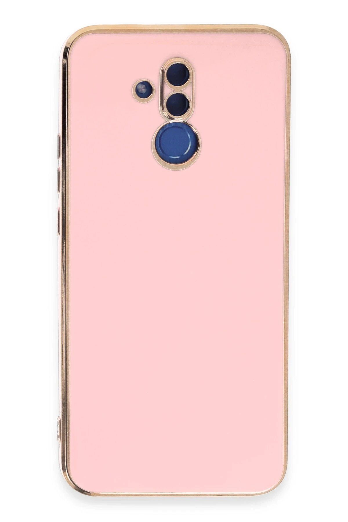 CepteToptan Newface Huawei Mate 20 Lite Kılıf Volet Silikon - Pembe