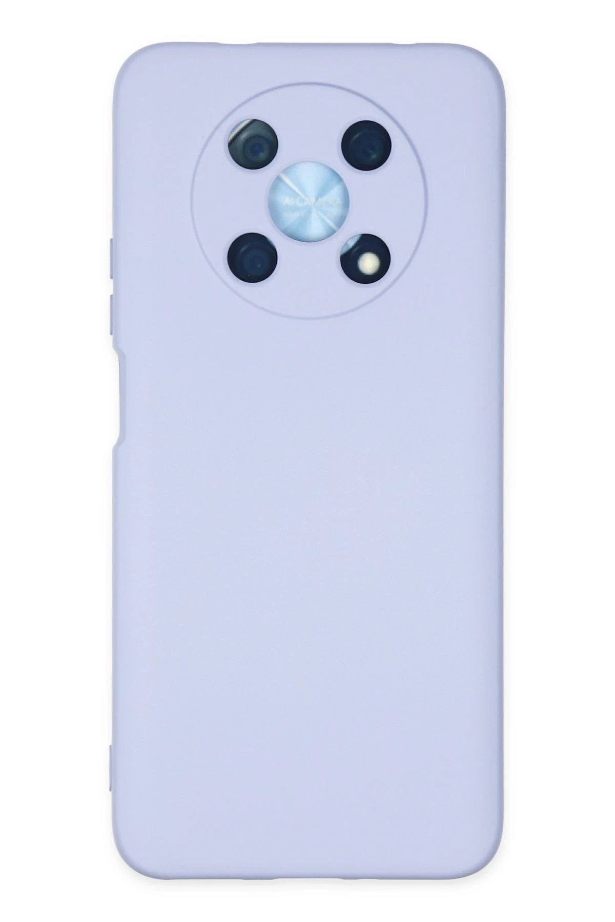 CepteToptan Newface Huawei Nova Y90 Kılıf Nano içi Kadife Silikon - Lila