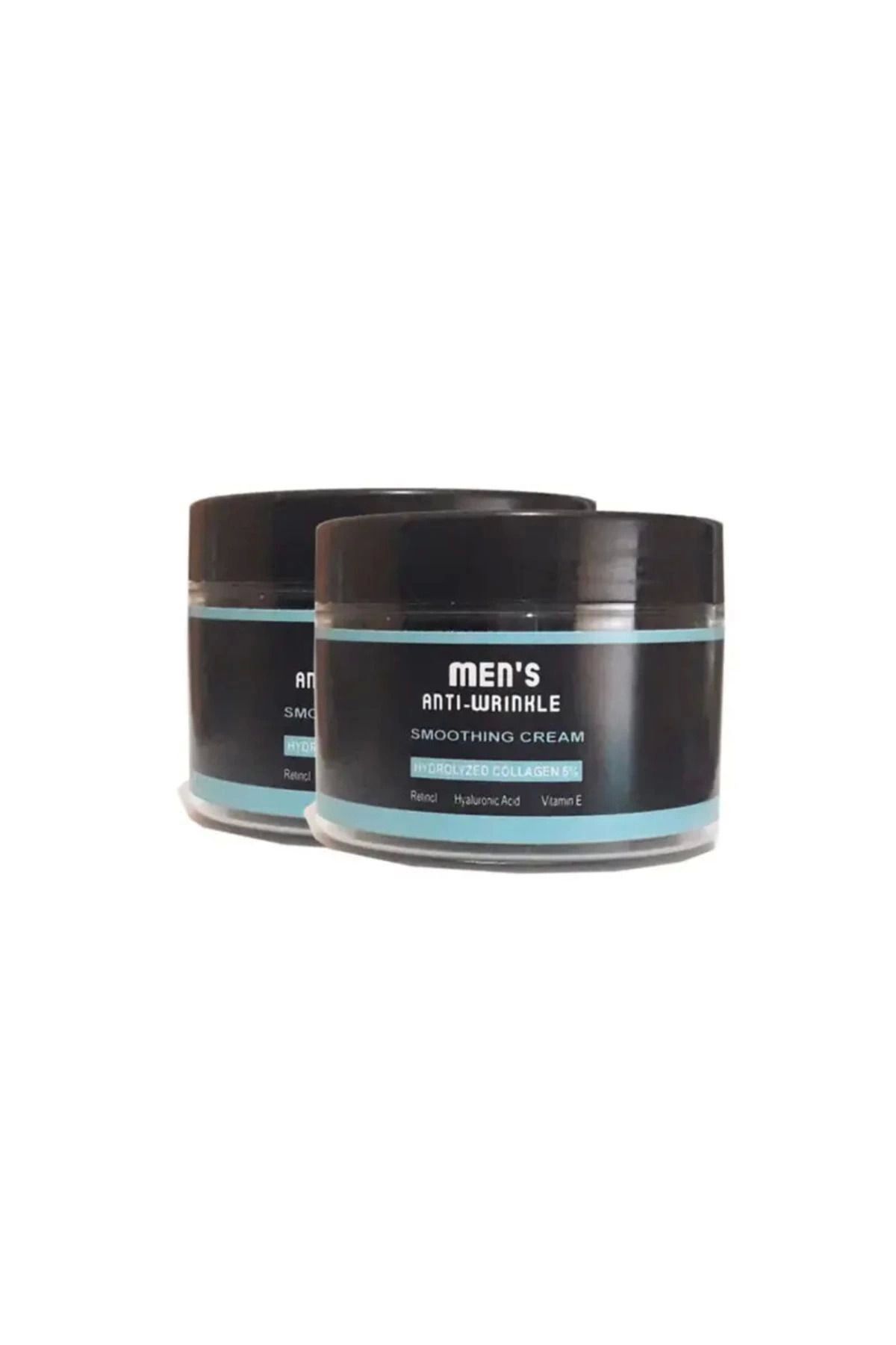 KAKTÜS JACK Men's Anti-wrinkle Smoothing Cream Erkek Yaşlanma Kırışıklık Karşıtı Yüz Bakım Kremi 100 Ml 2 Adet
