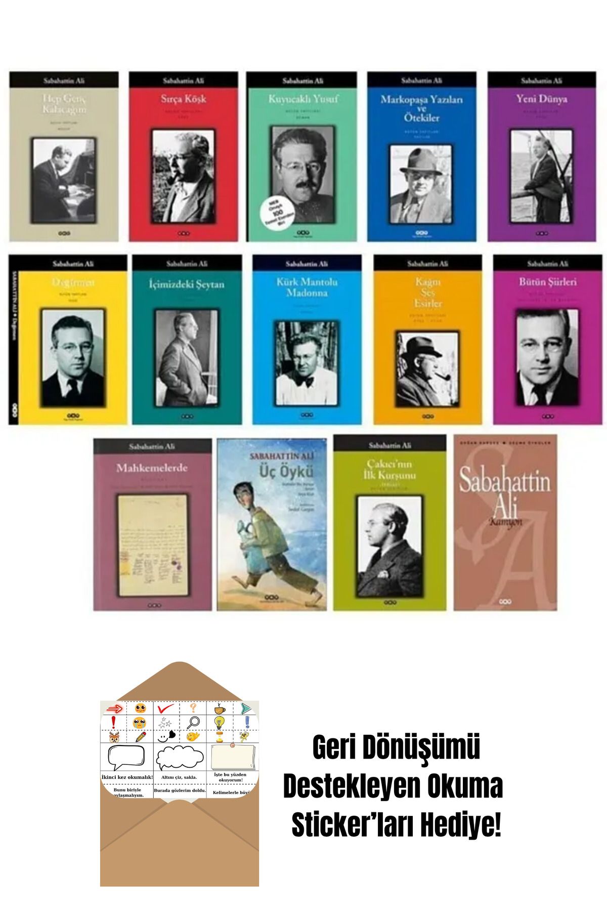 Yapı Kredi Yayınları Hogwarts'ta Yeni Yıl - Noel Domuçu - Ickabog 3 lü Set + Okuma Sticker'ları