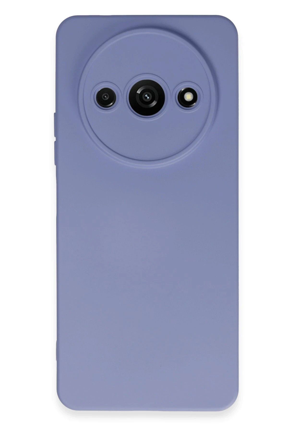 CepteToptan Newface Xiaomi Redmi A3 4G Kılıf Nano içi Kadife Silikon - Lila