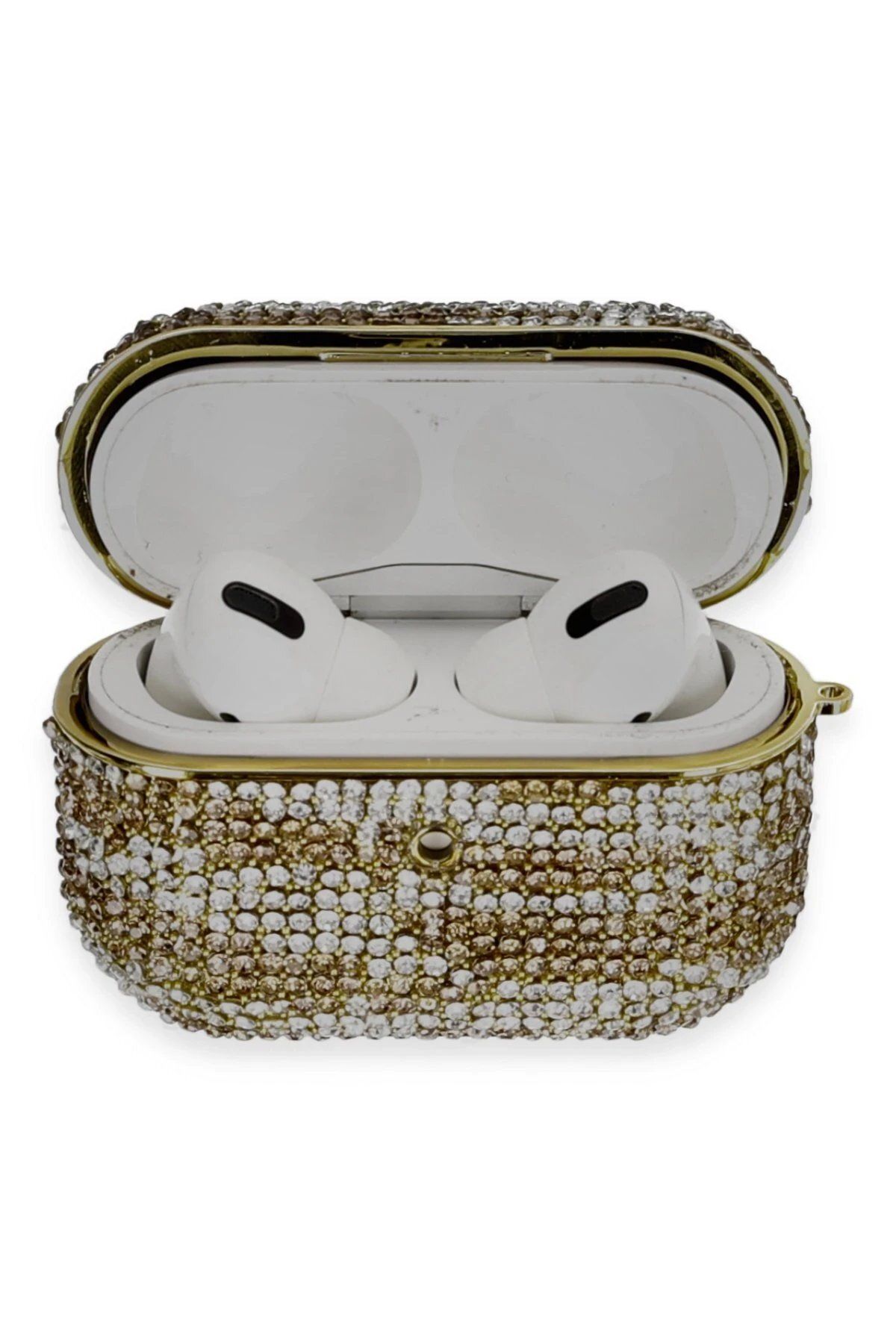 CepteToptan Newface Airpods Pro 2 (2.nesil) Klor Taşlı Kılıf - Desen 6