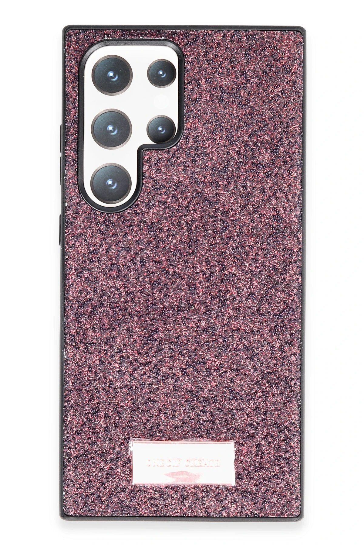 Toptan Bulurum Onegif Samsung Galaxy S23 Ultra Bright Simli Kapak - Derin Mor