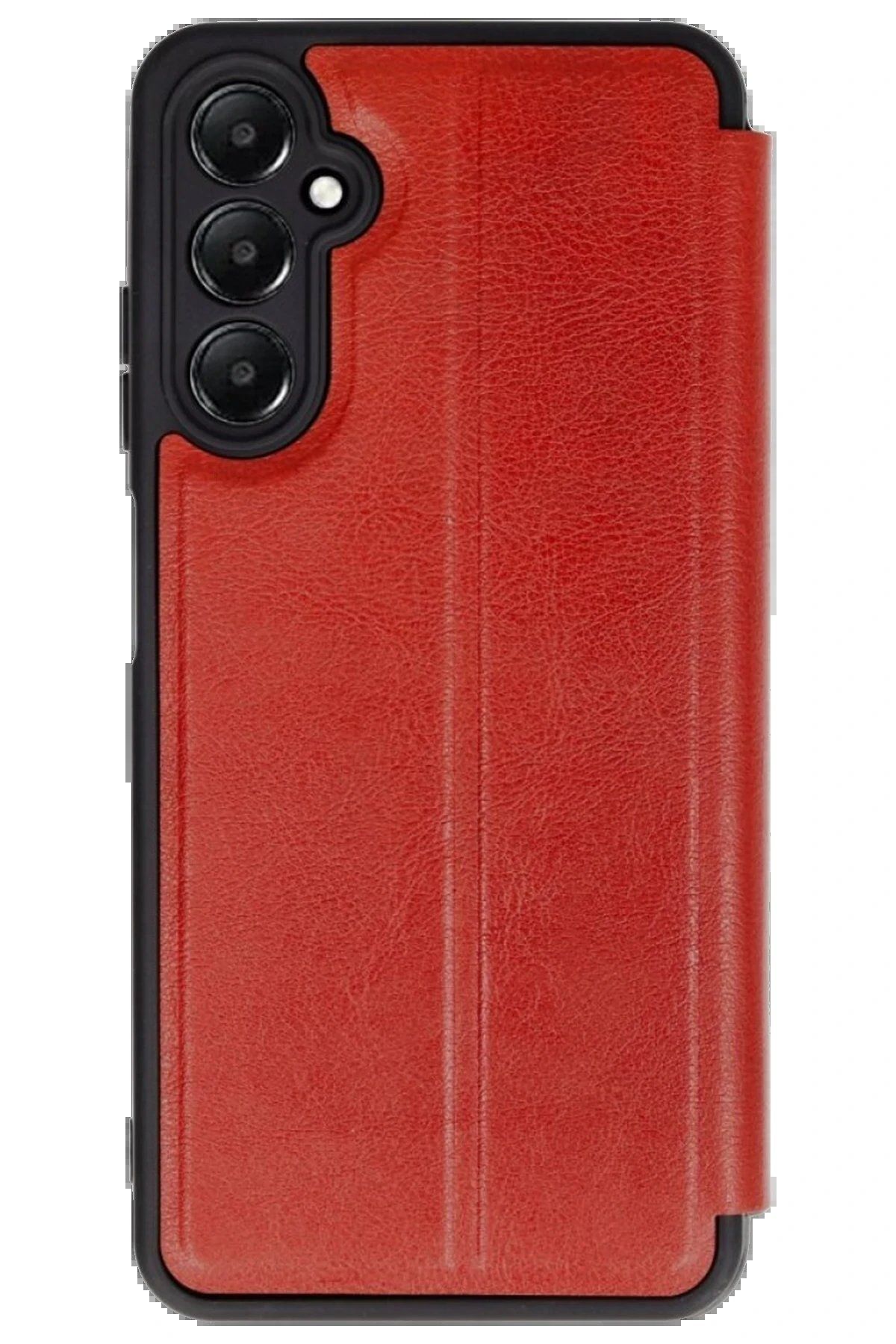 Toptan Bulurum Newface Samsung Galaxy A56 Kılıf Flip Cover - Kırmızı