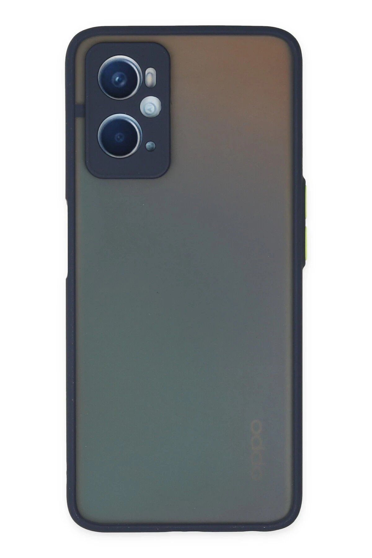 CepteToptan Newface Oppo A96 Kılıf Montreal Silikon Kapak - Lacivert