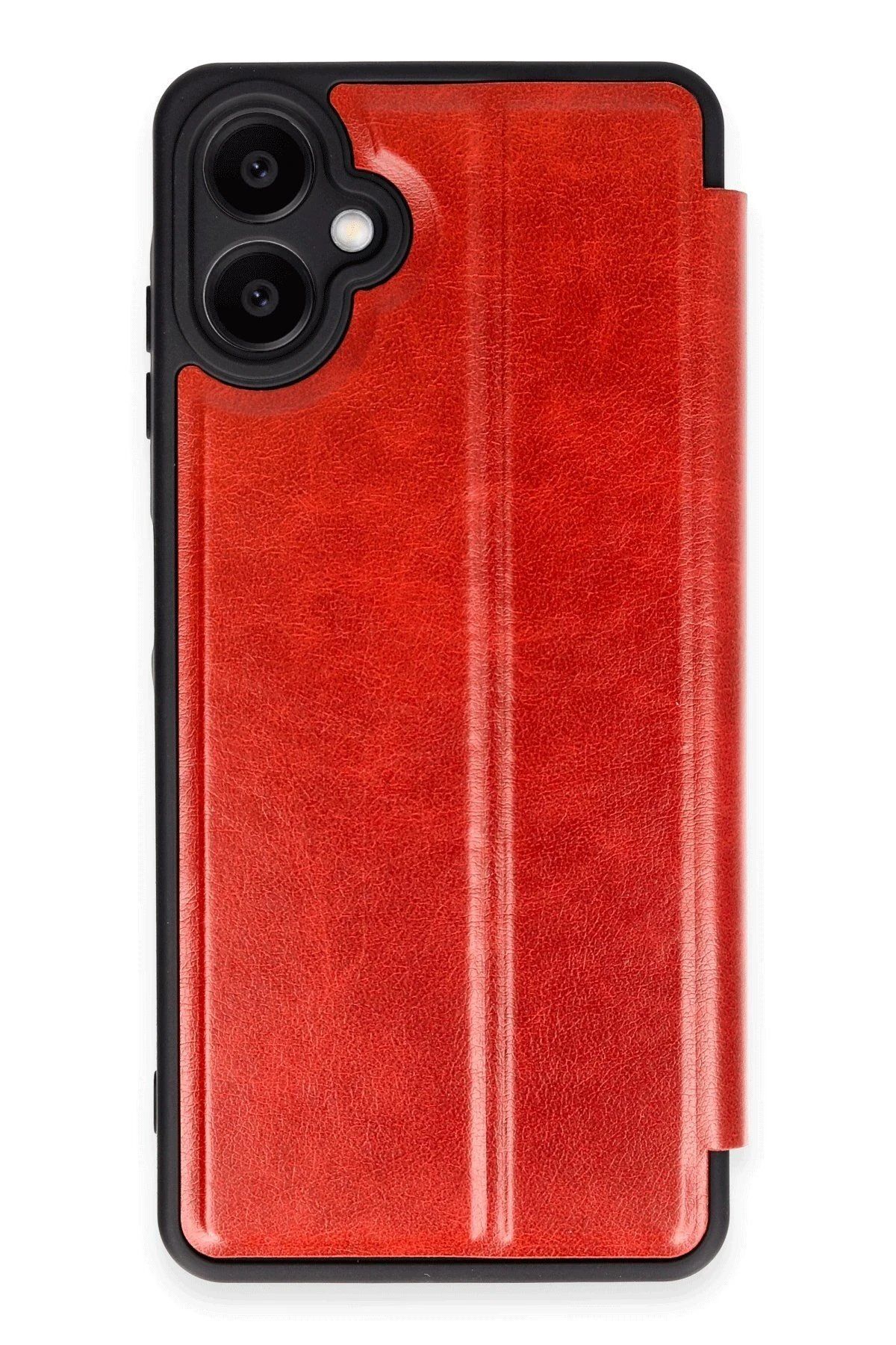BIGBOYCL Samsung Galaxy A06 Kılıf Flip Cover - Kırmızı –
