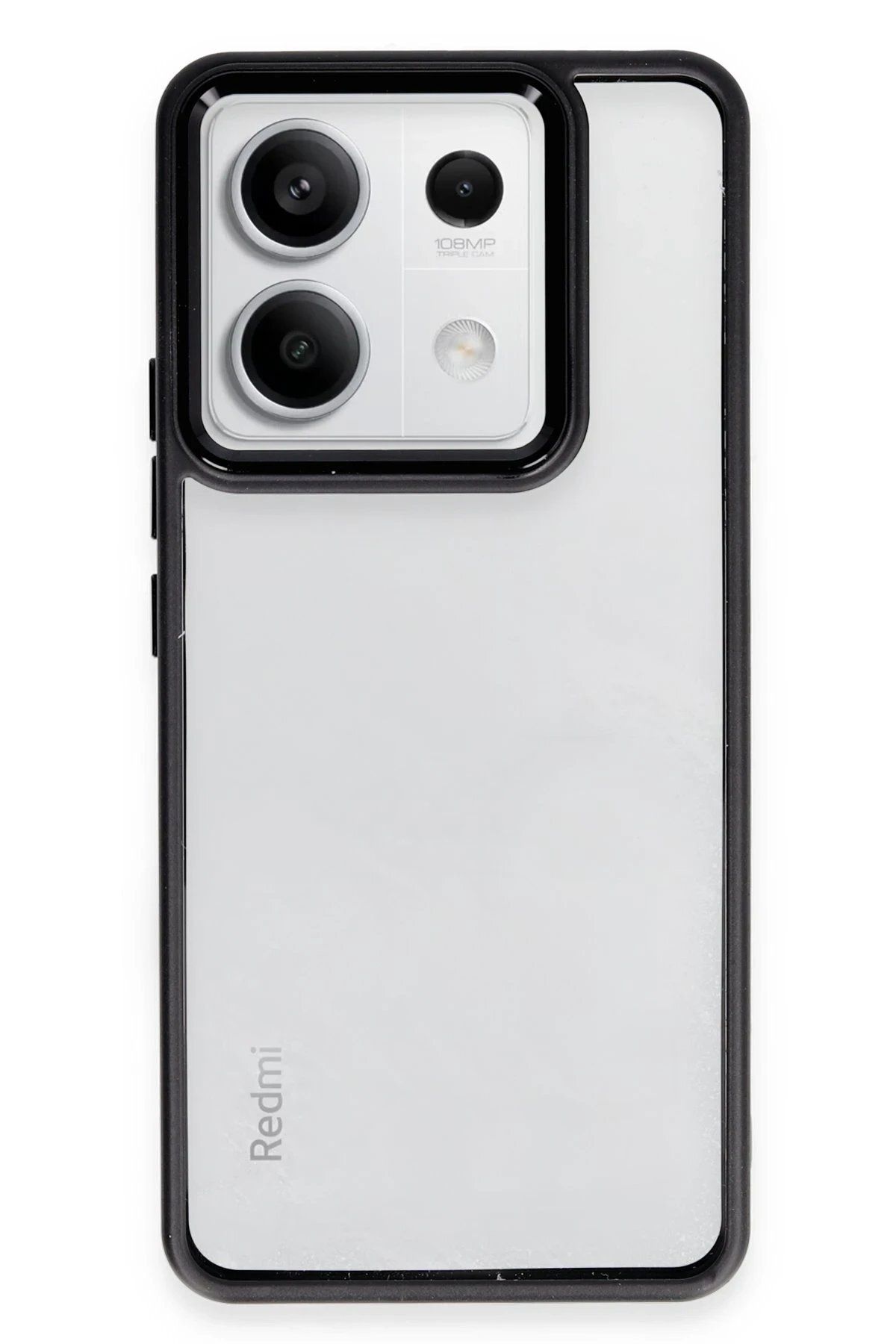 CepteToptan Newface Xiaomi Redmi Note 13 4G Kılıf Power Silikon - Siyah