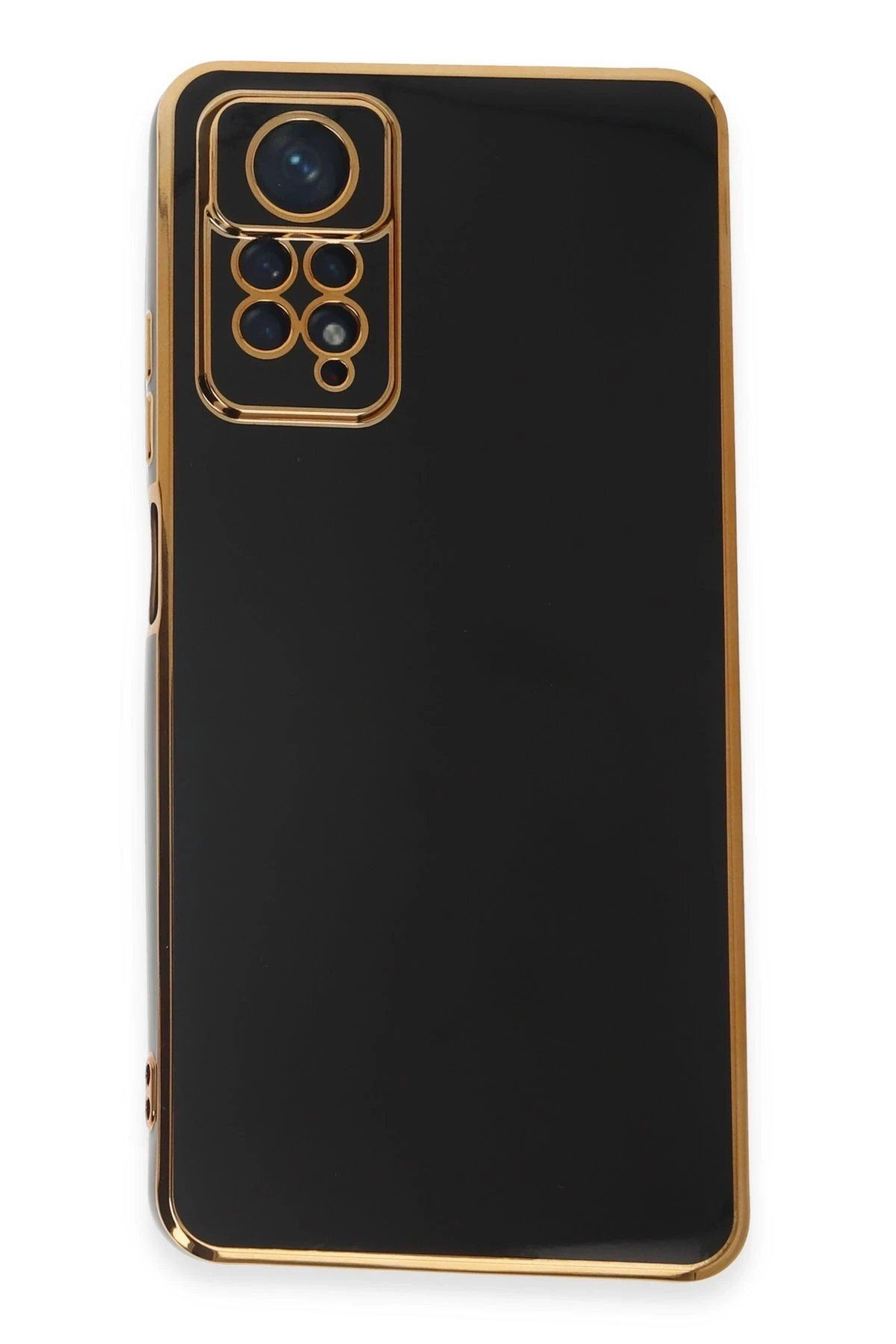 CepteToptan Newface Xiaomi Redmi Note 12 Pro 4G Kılıf Volet Silikon - Siyah