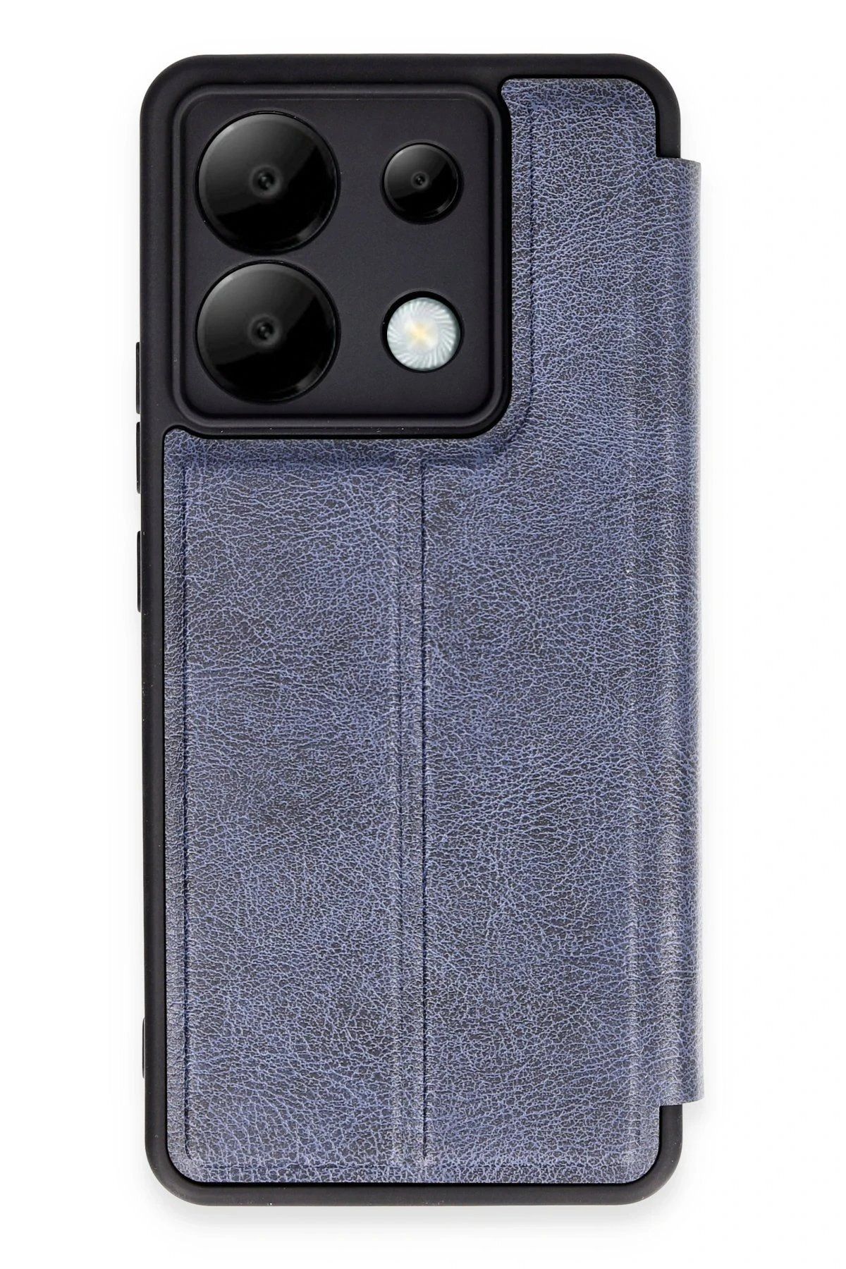 CepteToptan Newface Xiaomi Redmi Note 13 Pro 5G Kılıf Flip Cover - Lacivert