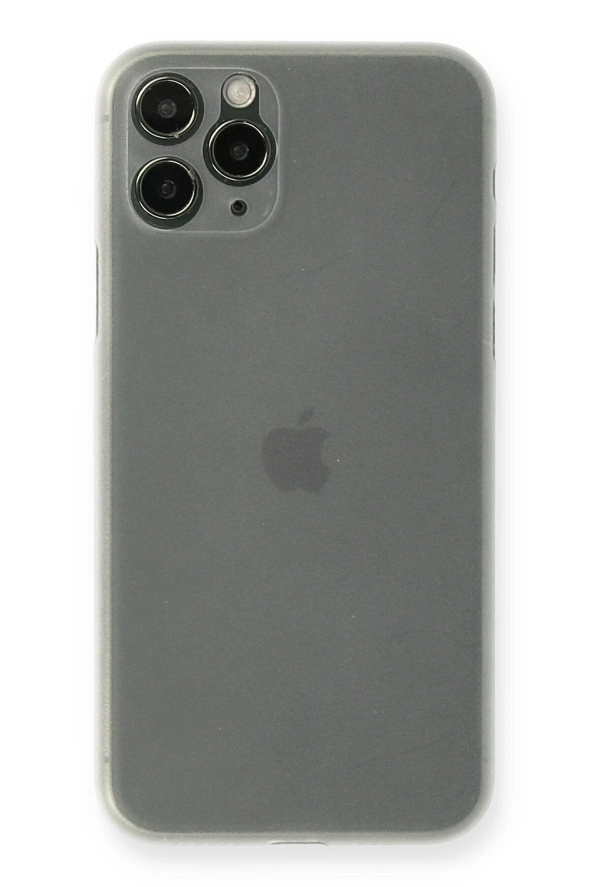 CepteToptan Newface iPhone 11 Pro Max Kılıf PP Ultra İnce Kapak - Beyaz