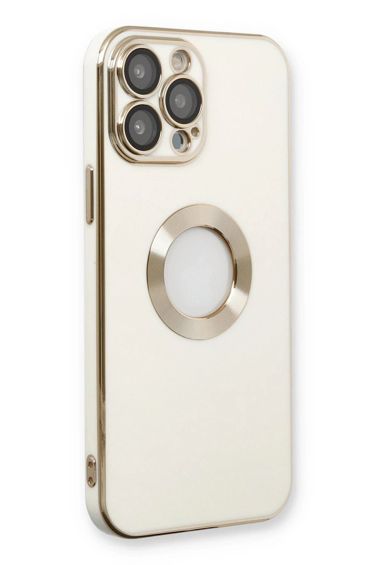 CepteToptan Newface iPhone 13 Pro Kılıf Store Silikon - Beyaz