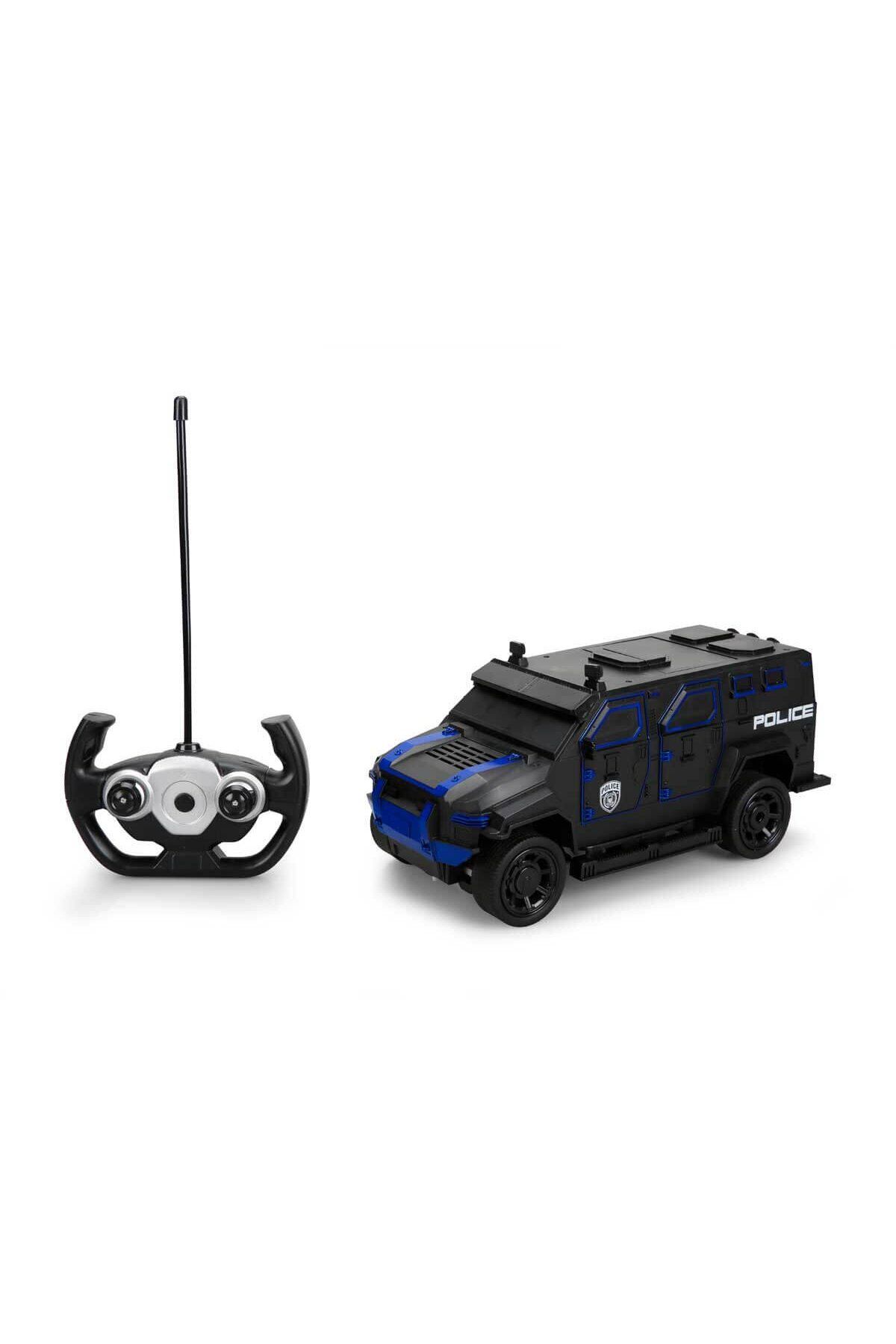 TOYFEST 1:16 Uzaktan Kumandalı Işıklı Polis Panzer
