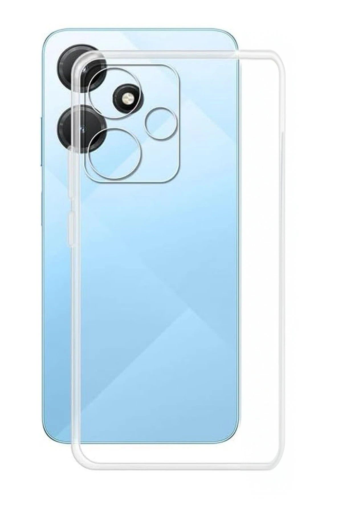 CepteToptan Newface İnfinix Hot 30i Kılıf Lüx Şeffaf Silikon