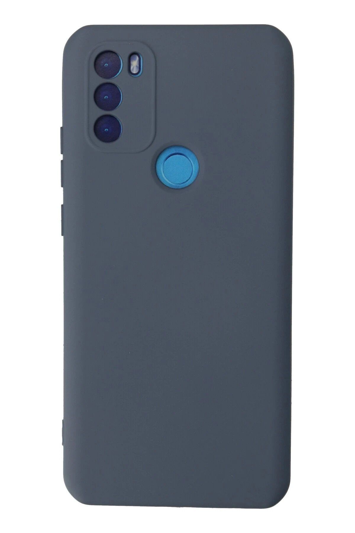 Toptan Bulurum Newface General Mobile GM 21 Plus Kılıf Nano içi Kadife Silikon - Gri