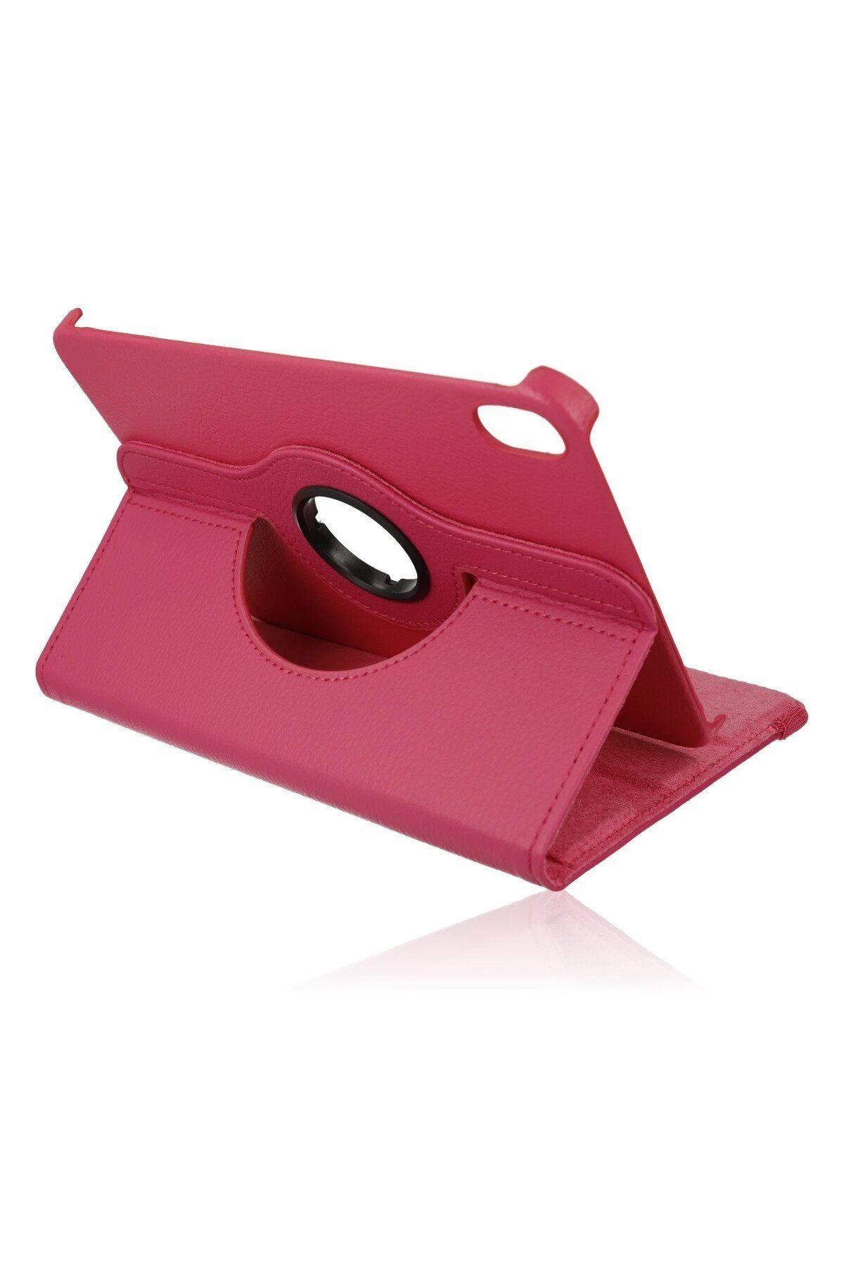 CepteToptan Newface iPad Mini 6 Kılıf 360 Tablet Deri Kılıf - Pembe