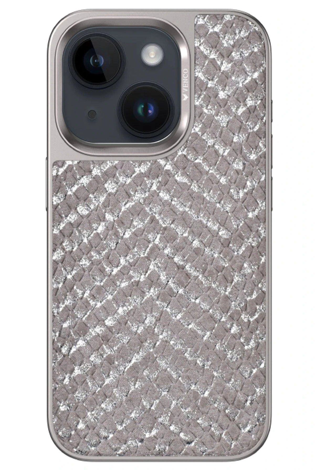 CepteToptan Venco iPhone 15 Viper Kapak - Titan Gri
