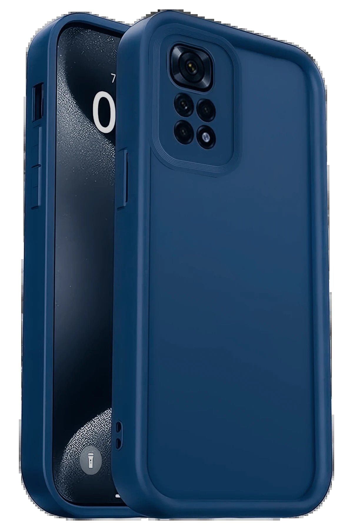 CepteToptan Newface Xiaomi Redmi 10 2022 Kılıf Viera Silikon - Lacivert