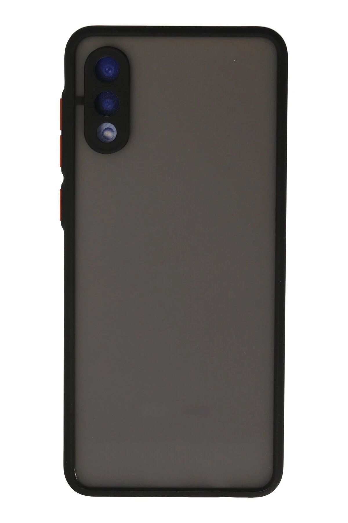 CepteToptan Newface Samsung Galaxy A02 Kılıf Montreal Silikon Kapak - Siyah