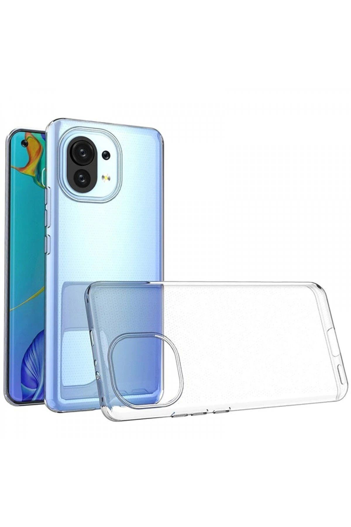 ENEFENDİ Newface Xiaomi Mi 11 Kılıf Lüx Şeffaf Silikon