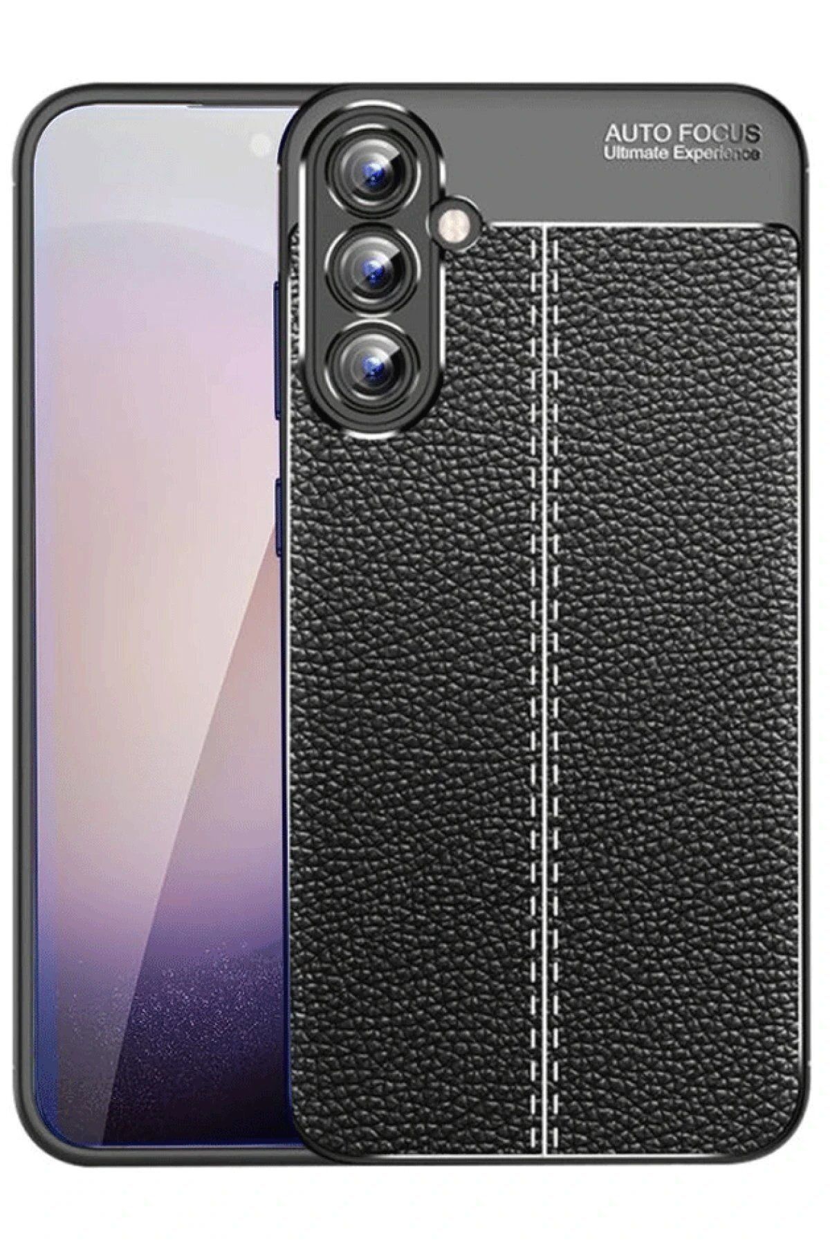 CepteToptan Newface Samsung Galaxy A16 5G Kılıf Auto Focus Kapak - Siyah