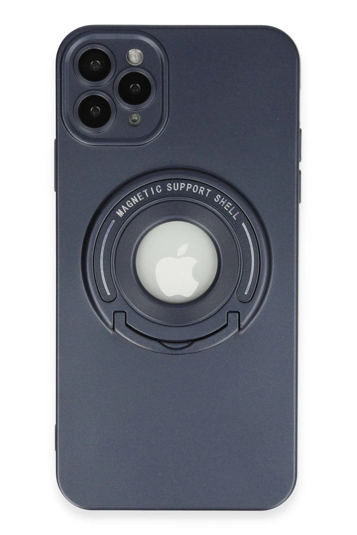 CepteToptan Newface iPhone 11 Pro Kılıf Lukka Magneticsafe Kapak - Lacivert