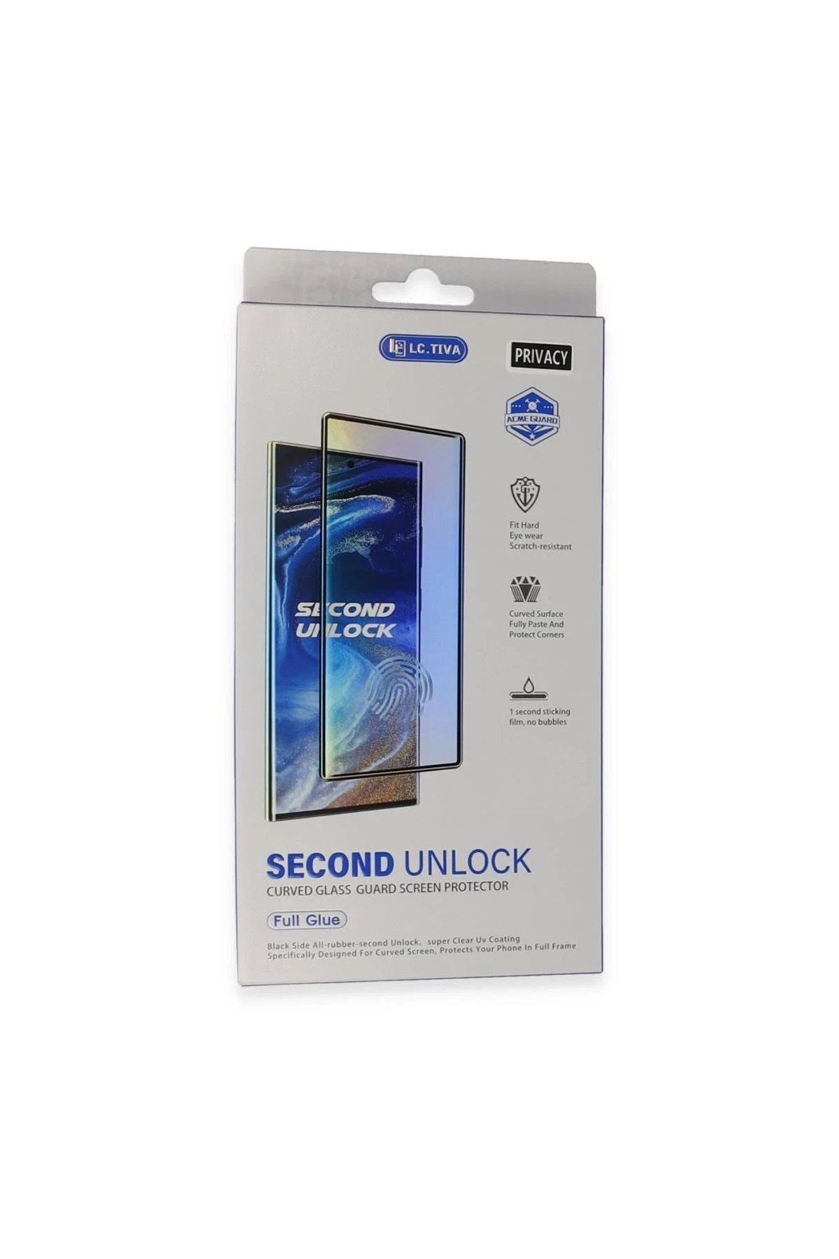 CepteToptan Newface Samsung Galaxy S24 Ultra Durable Full Glue Curved Hayalet Cam