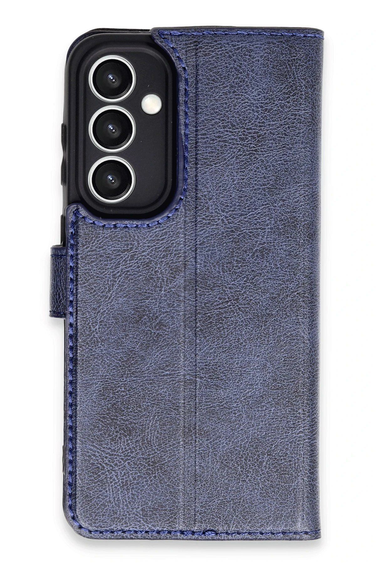 Toptan Bulurum Newface Samsung Galaxy S23 FE Kılıf Trend S Plus Kapaklı Kılıf - Lacivert