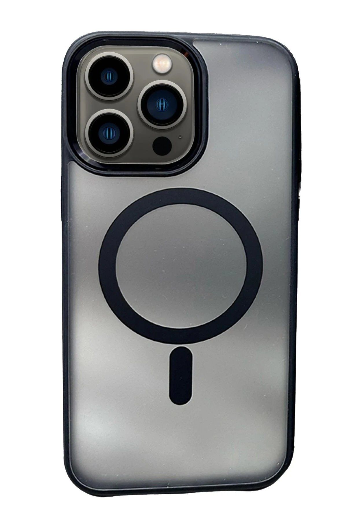 CepteToptan Joko iPhone 13 Pro Max Solid Magsafe Kapak - Siyah
