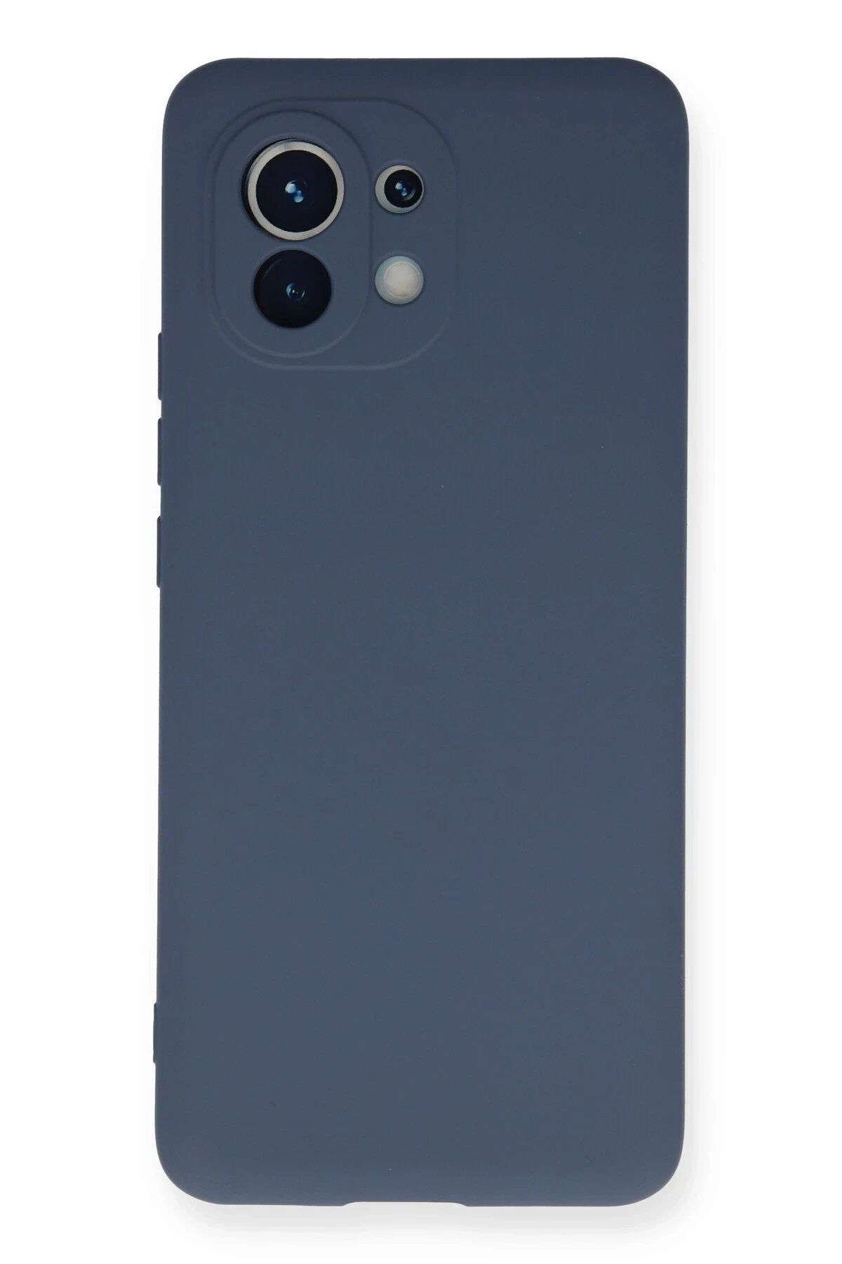 CepteToptan Newface Xiaomi Mi 11 Kılıf Nano içi Kadife Silikon - Gri