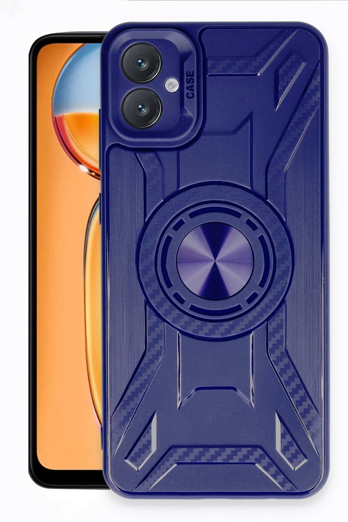 Toptan Bulurum Newface Samsung Galaxy A05 Kılıf Lincoln Silikon - Lacivert
