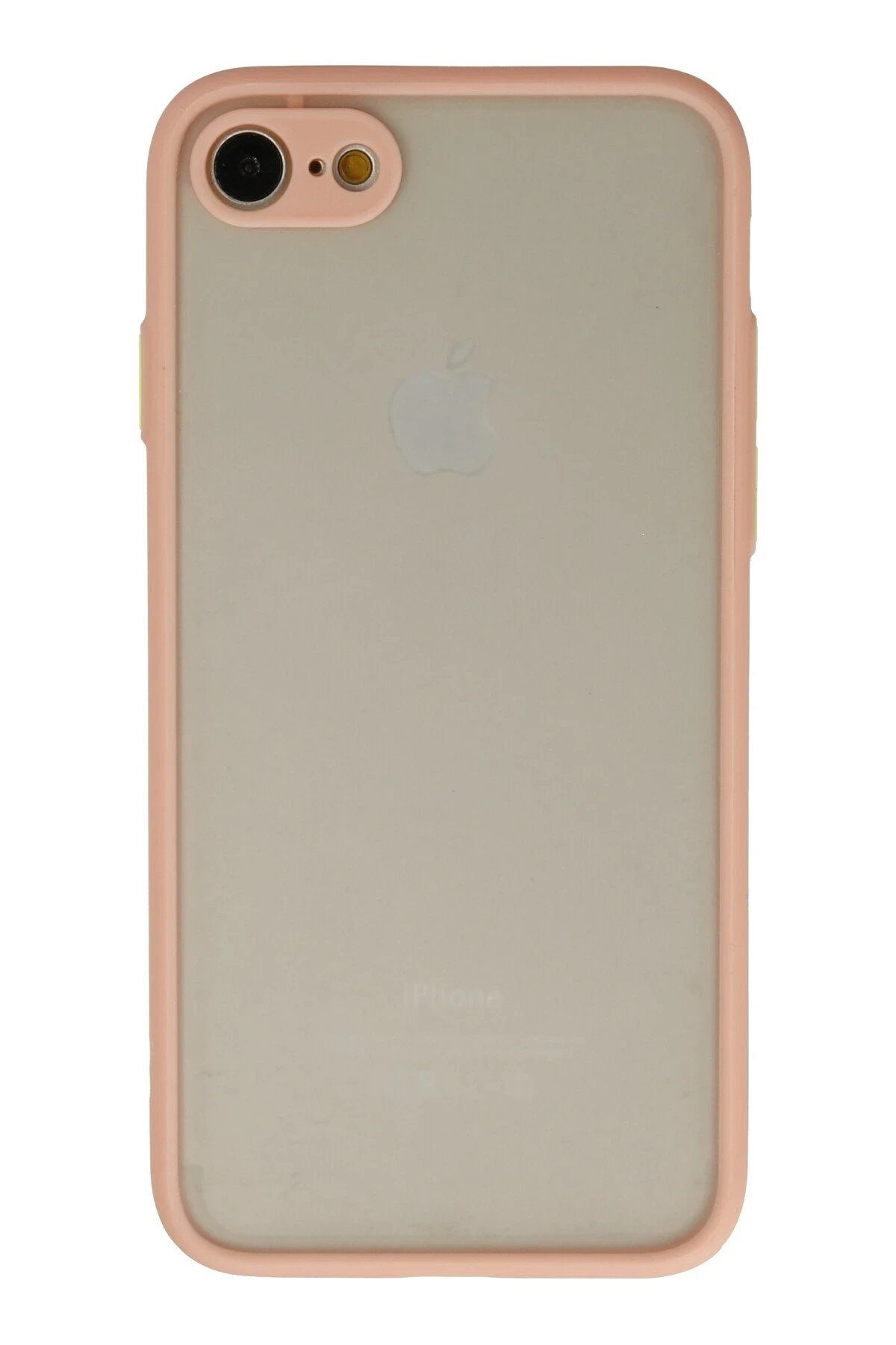 nerede bulurum Newface iPhone 7 Kılıf Montreal Silikon Kapak - Pembe