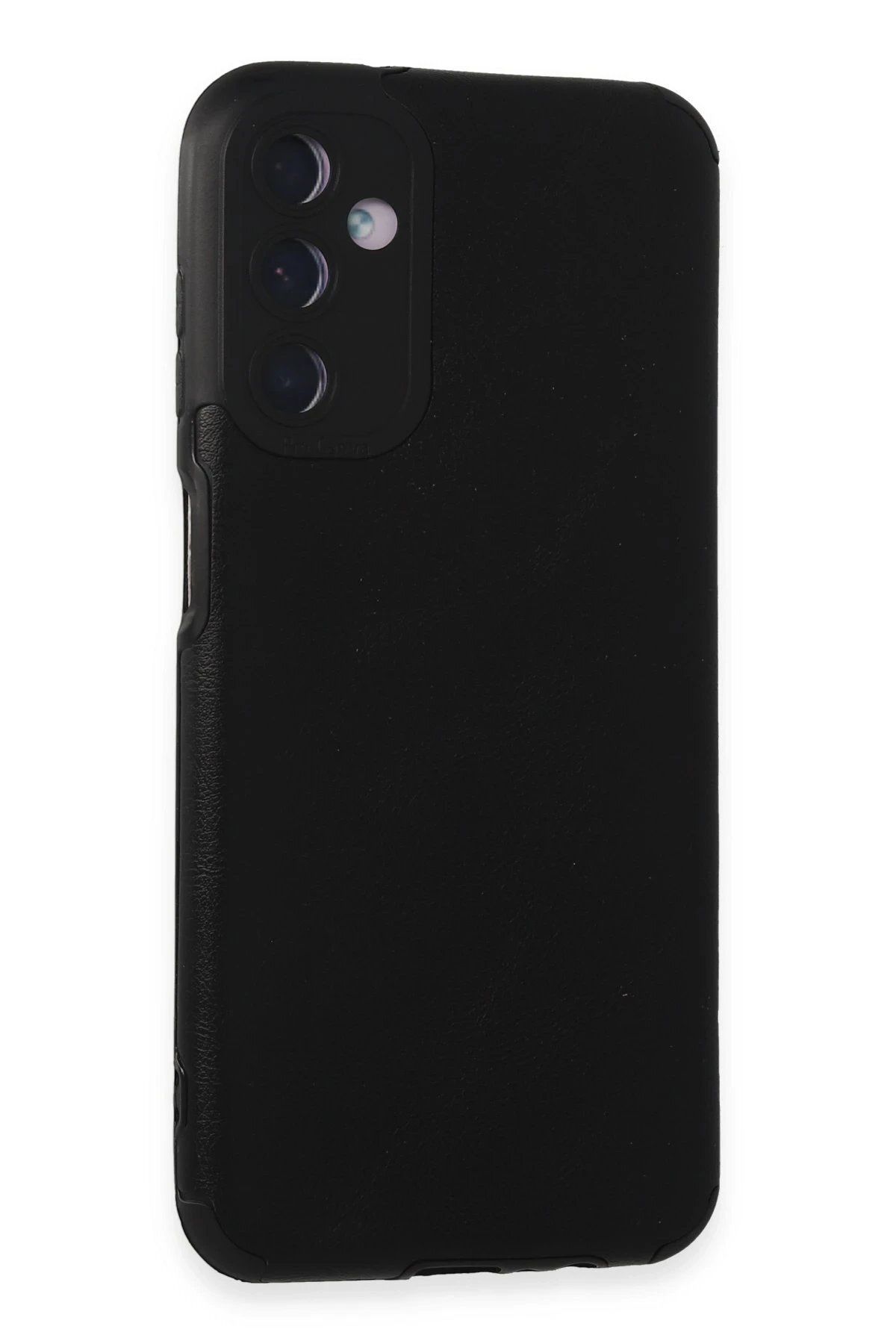 CepteToptan Newface Samsung Galaxy M14 5G Kılıf Loop Deri Silikon - Siyah