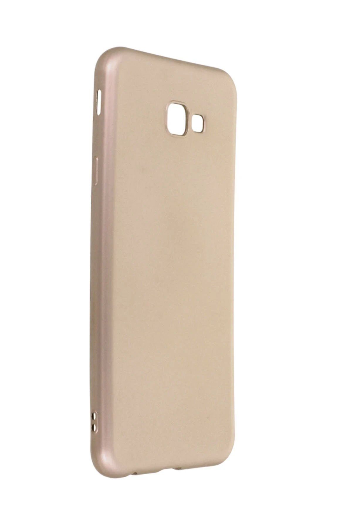CepteToptan Newface Samsung Galaxy J4 Plus Kılıf First Silikon - Gold
