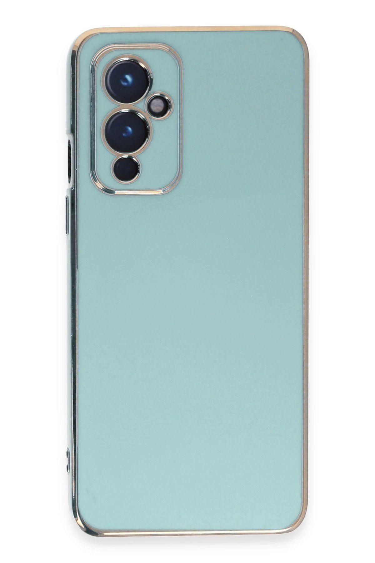CepteToptan Newface One Plus 9 Kılıf Volet Silikon - Açık Yeşil