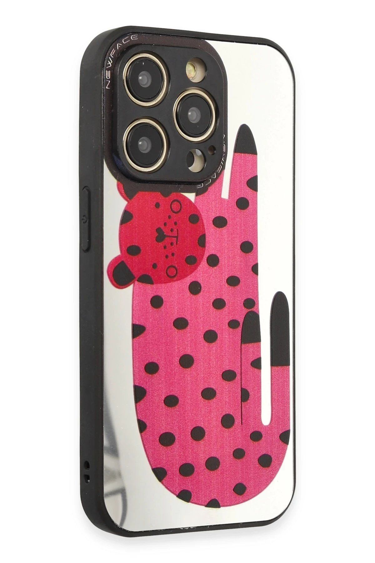 CepteToptan Newface iPhone 12 Pro Max Kılıf Mirror Desenli Kapak - Mirror - 12