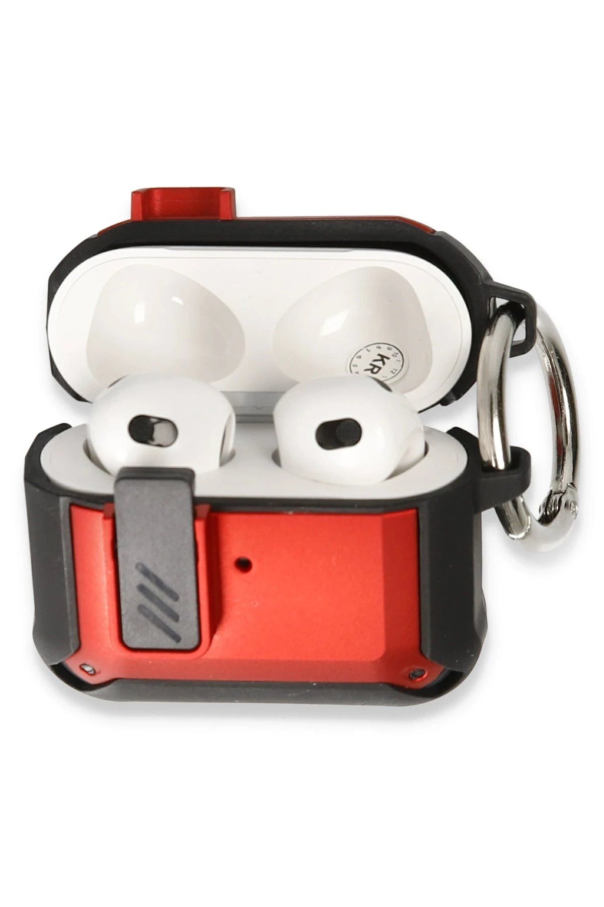 CepteToptan Newface Airpods Pro 2 (2.nesil) Truva Kılıf - Kırmızı