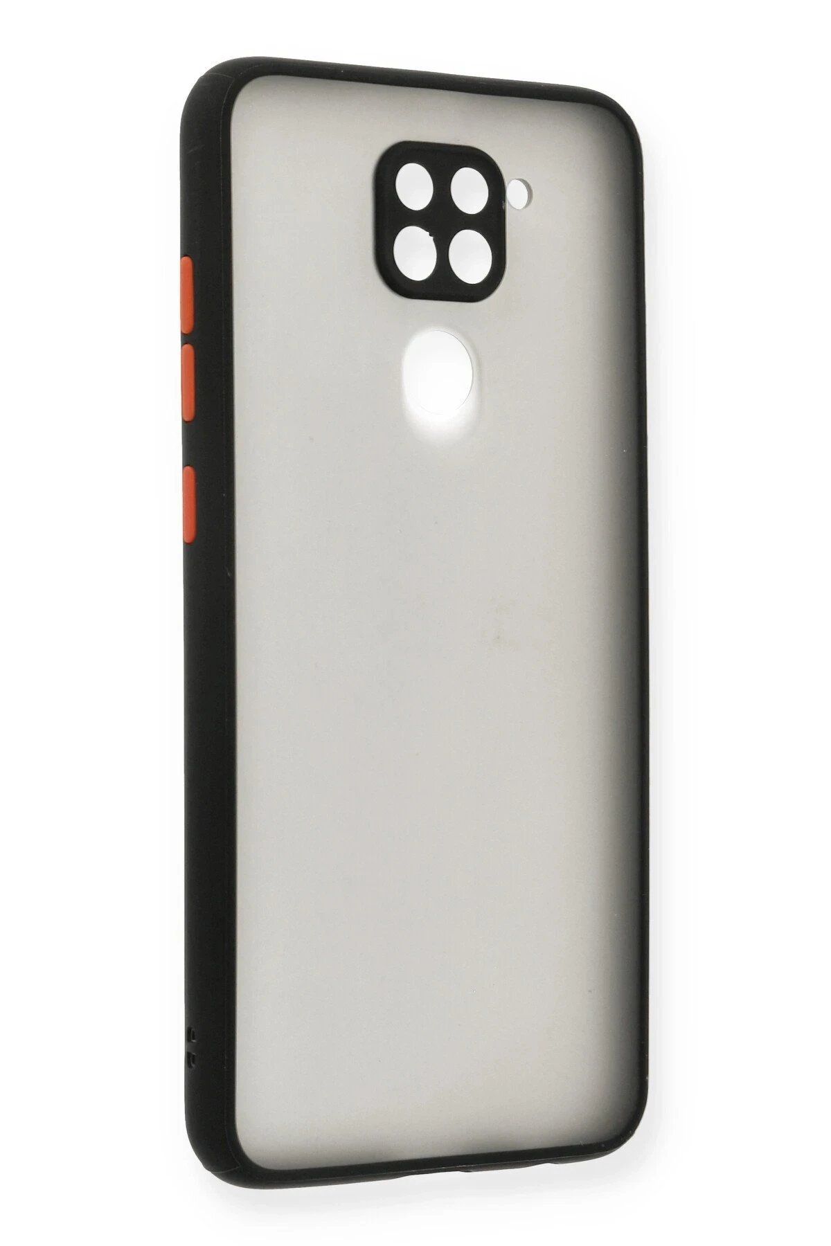 CepteToptan Newface Xiaomi Redmi Note 9 Kılıf Montreal Silikon Kapak - Siyah